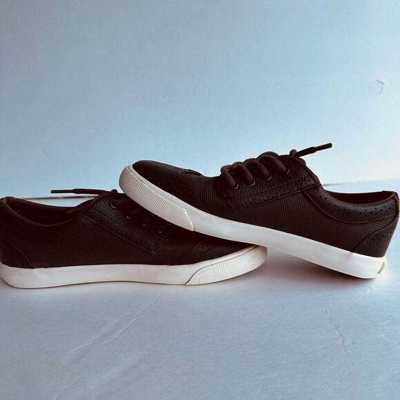 Ben Sherman Boys Size 2 Wing-tip Oxford Sneakers Brown Casual Dress Shoes - Picture 5 of 8